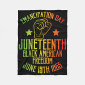 19. Juni Emanci Fleecedecke (Vorderseite)