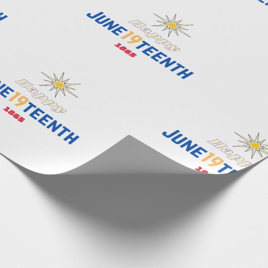 19. Juni Geschenkpapier (Ecke)