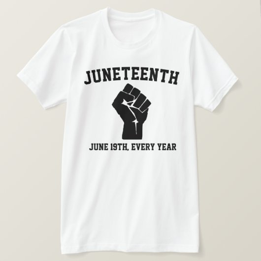 19. Juni Jedes Jahr T - Shirt (Design vorne)