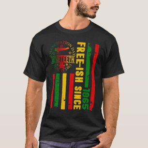 19. Juni mit panafrikanischer Fahne für kostenlose T-Shirt