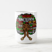 19. Juni, Monat der schwarzen Geschichte, Kwanza, Kaffeetasse (Mittel)