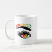 19. Juni - Schwarze Geschichte der Afroamerikaneri Kaffeetasse (Links)