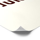 19. Juni Vögel Poster (Ecke)