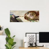 19 KISLEV - SCHAFFUNG VON MENSCHEN POSTER (Heimbüro)