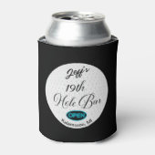 19. Loch Bar Personalisiert Golf Ball Design Bar Dosenkühler (Kanne Vorderseite)