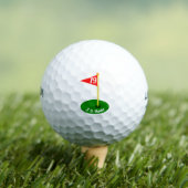 19. Loch und Text Golfball (Insitu T-Shirt)