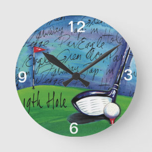 19. Loch-Wanduhr Runde Wanduhr