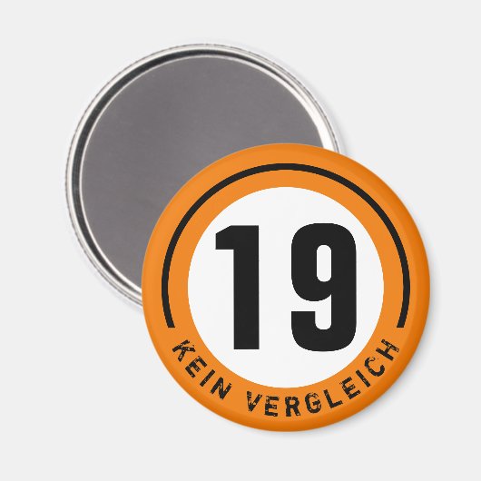19 MAGNET (Vorderseite/Rückseite)