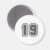 19 MAGNET (Vorderseite/Rückseite)