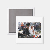 19. Mai 2018: Wenn Harry Meghan verheiratet Magnet (Vorderseite/Rückseite)