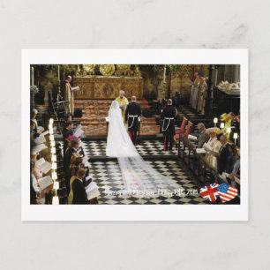 19. Mai 2018: Wenn Harry Meghan verheiratet Postkarte