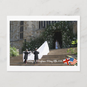 19. Mai 2018: Wenn Harry verheiratet Meghan Postkarte
