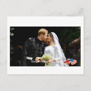 19. Mai 2018: Wenn Harry verheiratet Meghan Postkarte