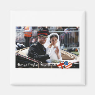 19. Mai 2018: Wenn Harry verheiratetes Meghan Magnet