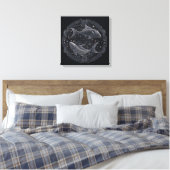 19.-März 20. Feb. Leinwanddruck (Insitu (Schlafzimmer))