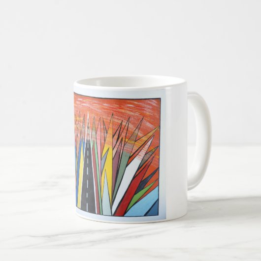 19/ Meine Straße Kaffeetasse (VorderseiteRechts)