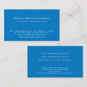 19 Moderne Berufliche Visitenkarte Himmel blauer C (Vorne/Hinten)