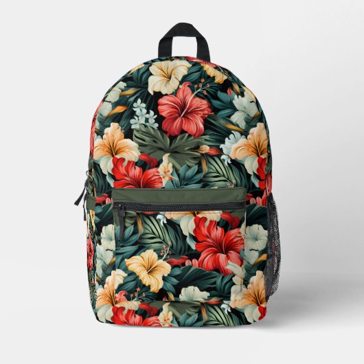 19 Muster Bedruckter Rucksack (Vorderseite)