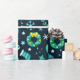 #19 Nautical Haven Wrapping Paper "Big Size" Geschenkpapier