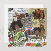 19. Schlagzeilen - Flachgrüßkarte (Vorne/Hinten)