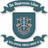 19. Sondereinsatzgruppe (Im Flugzeug) 19. SFG Aufkleber (Vorderseite)