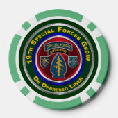 19. Special Forces Group Pokerchips (Rückseite)