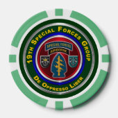 19. Special Forces Group Pokerchips (Vorderseite)