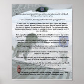 19. Spezialkräfte Gruppe Flash Creed Poster Vets (Vorne)