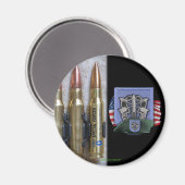 19. Spezialkräfte Gruppe Flash Wappen iraq vets m Magnet (Vorderseite/Rückseite)