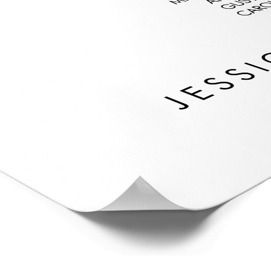 19 Tische für moderne Sitze Poster (Ecke)