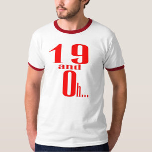 19 und oh Alt-T - Shirt (hinter)