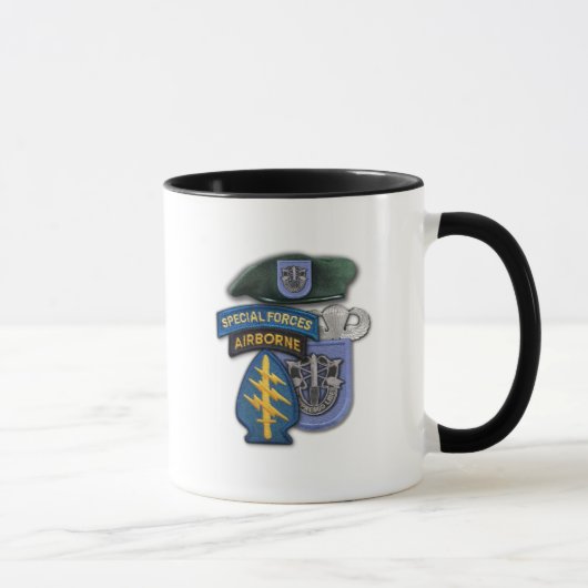 19. Veteranentierärzte Tasse der grünen Barette (Rechts)
