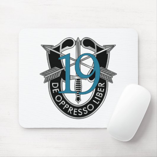 19. Wappen der Special Forces Group Mousepad (Mit Mouse)