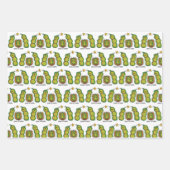 19" x 29" Erbsen auf Erden - Papierblätter, matt Geschenkpapier Set (Vorderseite 2)