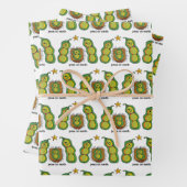 19" x 29" Erbsen auf Erden - Papierblätter, matt Geschenkpapier Set (Beispiel)