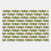 19" x 29" Wir drei Schafspappenpapier, M Geschenkpapier Set (Vorderseite 2)