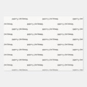 19" x 29" Wrapping Paper Sheets, Matte Geschenkpapier Set (Vorderseite 3)