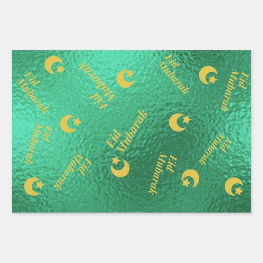 19" x 29" Wrapping Paper Sheets, Semi Gloss Geschenkpapier Set (Vorderseite 2)