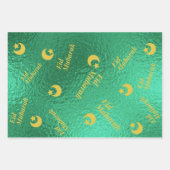 19" x 29" Wrapping Paper Sheets, Semi Gloss Geschenkpapier Set (Vorderseite 3)