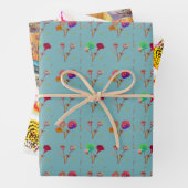 19 Zoll x 29 Zoll Papierblätter, Matte Geschenkpapier Set (Beispiel)