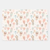 19 Zoll x 29 Zoll Papierblätter, Matte Geschenkpapier Set (Vorderseite 3)