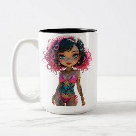 19A Dollz von: Svace - Serie 01 Zweifarbige Tasse