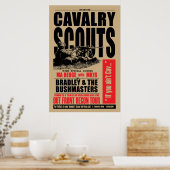 19D Cav Scout, Concert Style Poster (Küche)