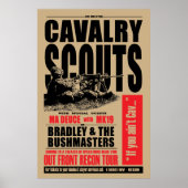 19D Cav Scout, Concert Style Poster (Vorne)