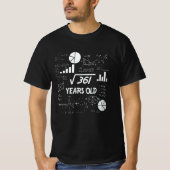 19th Birthday Square Root Math 19 Years Old Bday T-Shirt (Vorderseite)