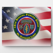 19th Special Forces Group (AIRBORNE) Fotoplatte (Vorderseite)