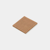 19x19 Miniatur Goban Brown Wood Grain Post-it Klebezettel (angewinkelt)