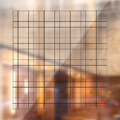 19x19 rektanglulärer Goban 200% Größenanpassung Fensteraufkleber (Blatt 2)