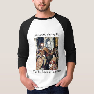 1.000.000 stark für die traditionelle lateinische T-Shirt