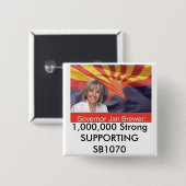 1.000.000 starke STÜTZENSB1070 Button (Vorne & Hinten)